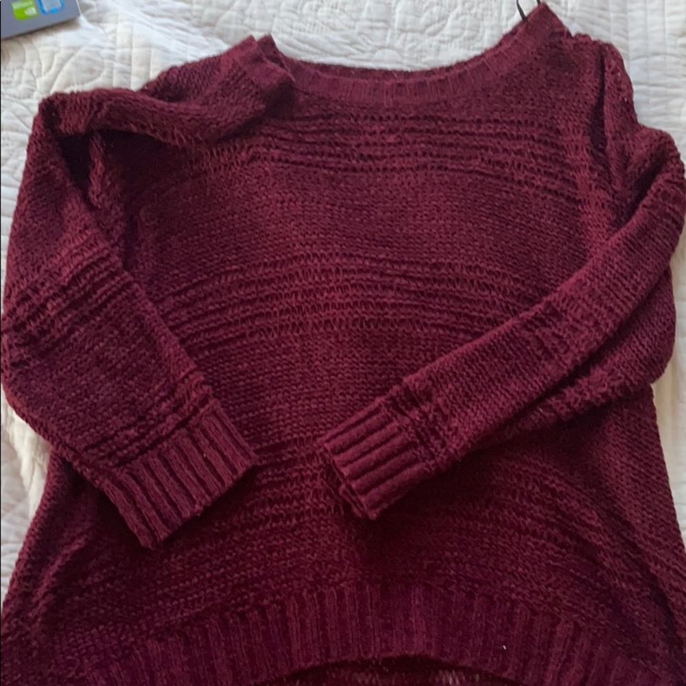 H&M Loose Red Sweater